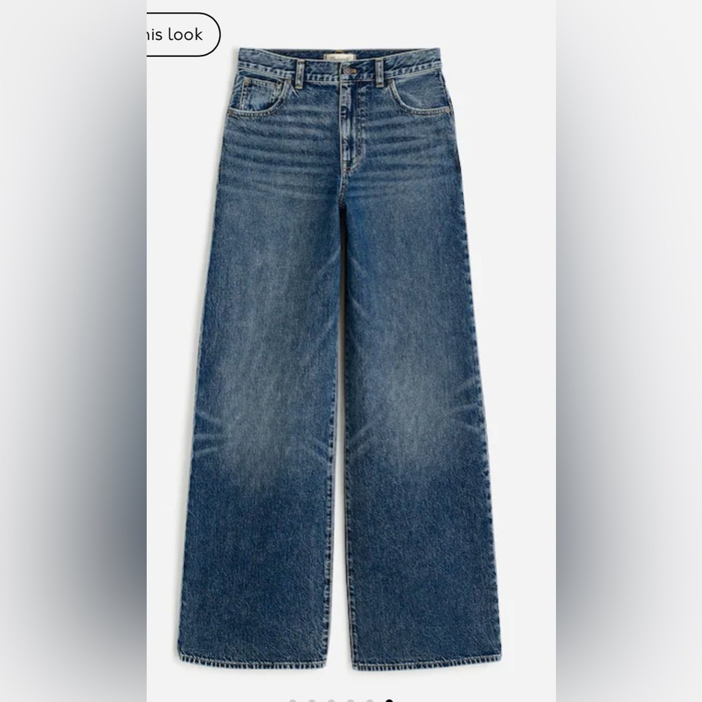 Madewell Superwide-Leg Jeans
Concho Wash Color Size 28
NWT - Picture 4 of 15